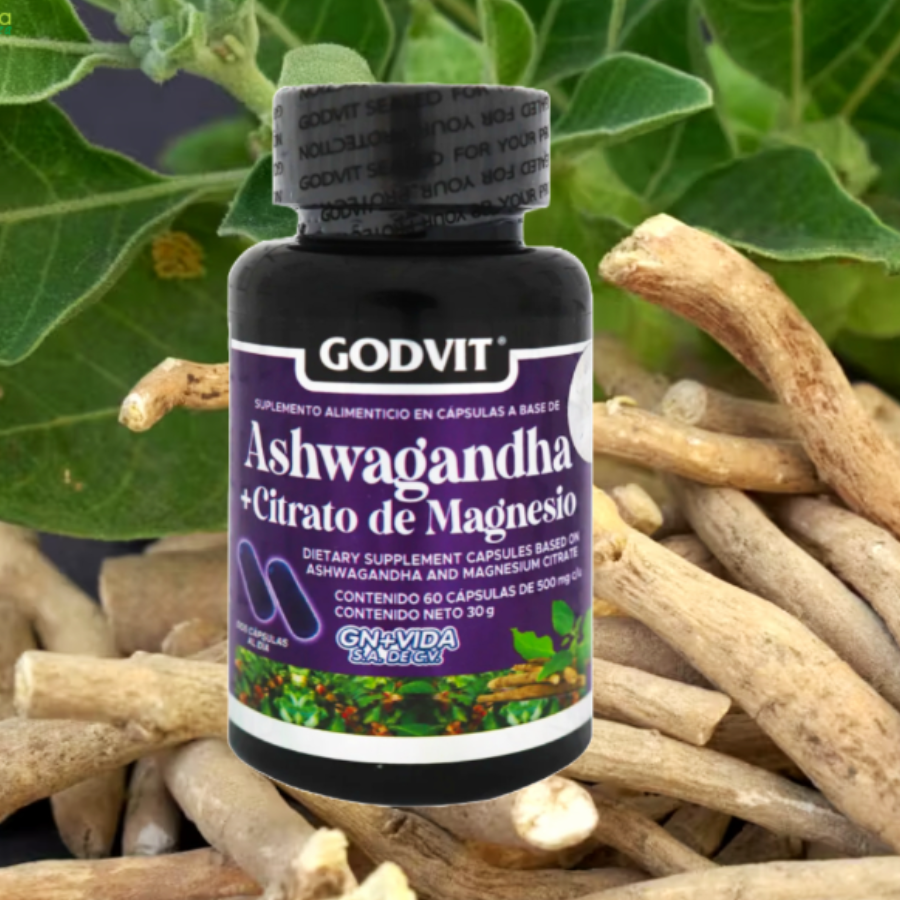 Suplemento Ashwagandhamagnesio Cofepris