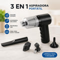 Aspiradora Portatil 3 En 1, recargable.