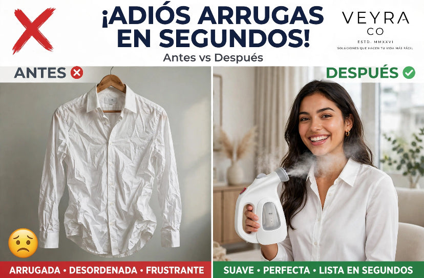 Plancha De Vapor Portatil Para Ropa