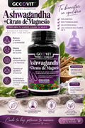 Suplemento Ashwagandhamagnesio Cofepris